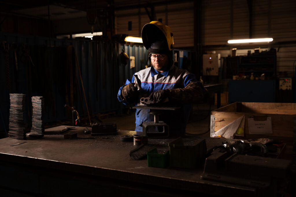 Soudeur de chez SEFAC